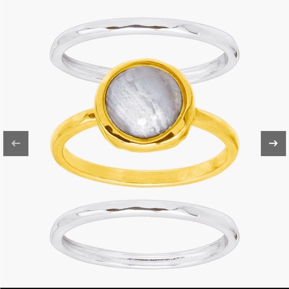 In Good Campanile Ring, Two-Tone New after purchase message size preferred. - Picture 2 of 6